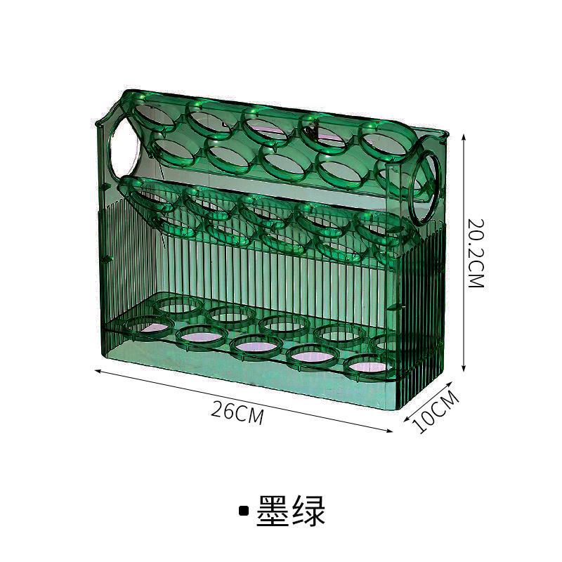 Huevera Giratoria para Puerta Lateral de Refrigerador PET con Volteo Automático para Cocina