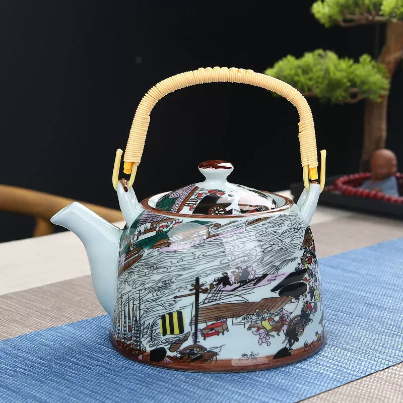 Big teapot for living room, flavored tea