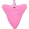 Shark, fuchsia teether