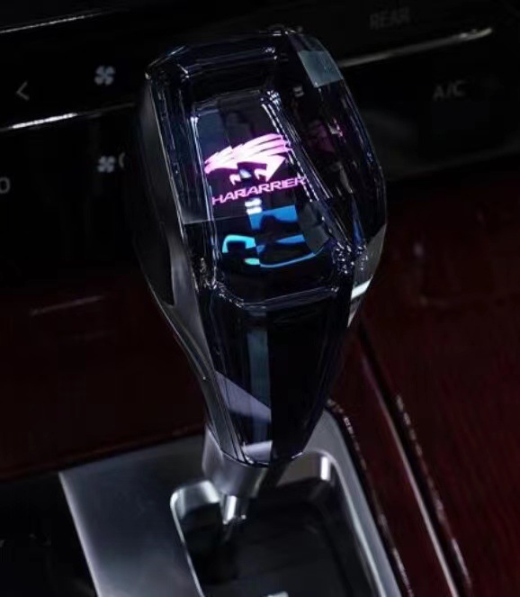 Lingfang Harrier LED Gear Knob Head Touch Touch Luminous Crystal Gear Handle image 6