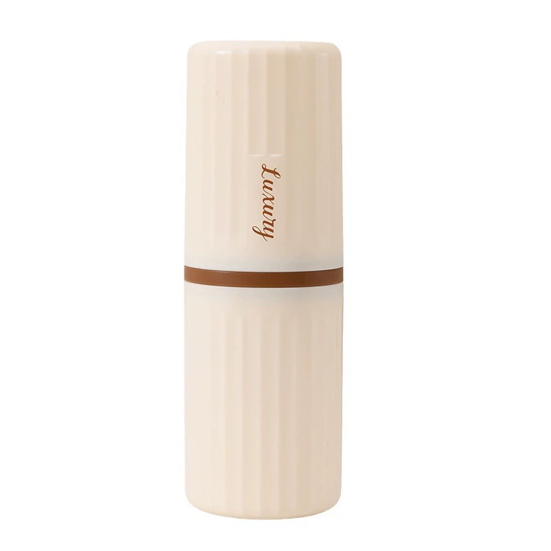 Toothbrush, handheld storage system for traveling, three-in-one