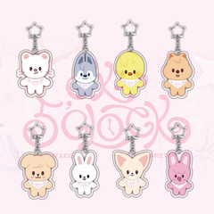 Straykidsアニメ新作アクリルキーホルダーストラップアクセサリーアクセサリースターグッズ