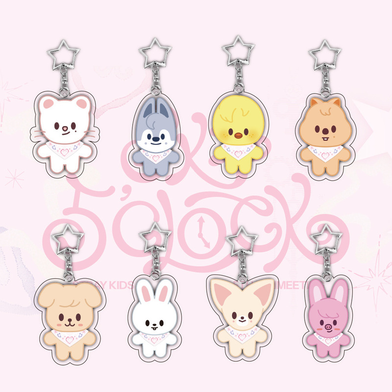 Straykidsアニメ新作アクリルキーホルダーストラップアクセサリーアクセサリースターグッズ|undefined