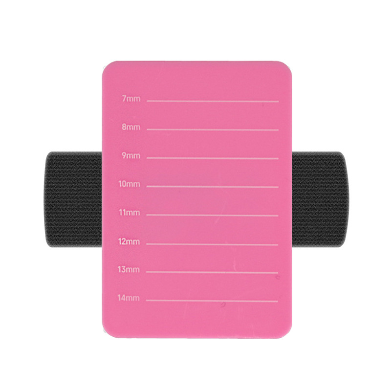 Injerto de pestañas de acrílico tablero de pestañas portátil simple pestaña correa de mano floración pelo tomando Mesa tablero de pestañas