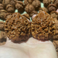 文玩核桃手玩把件王勇官帽一手货源支持代发麒麟纹木质工艺品手工