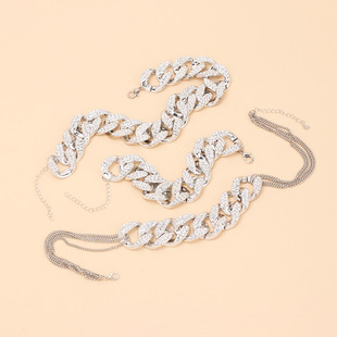 wholesale acrylic color matching necklace Nihaojewelry