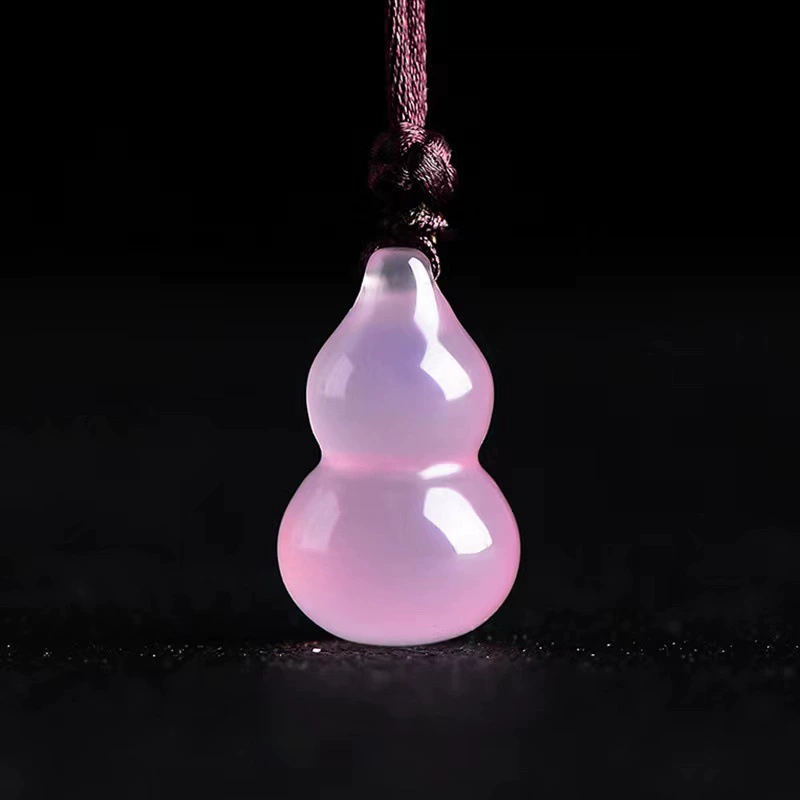 Fuchsia organic pendant, agate protective amulet, buckle, ice imitation