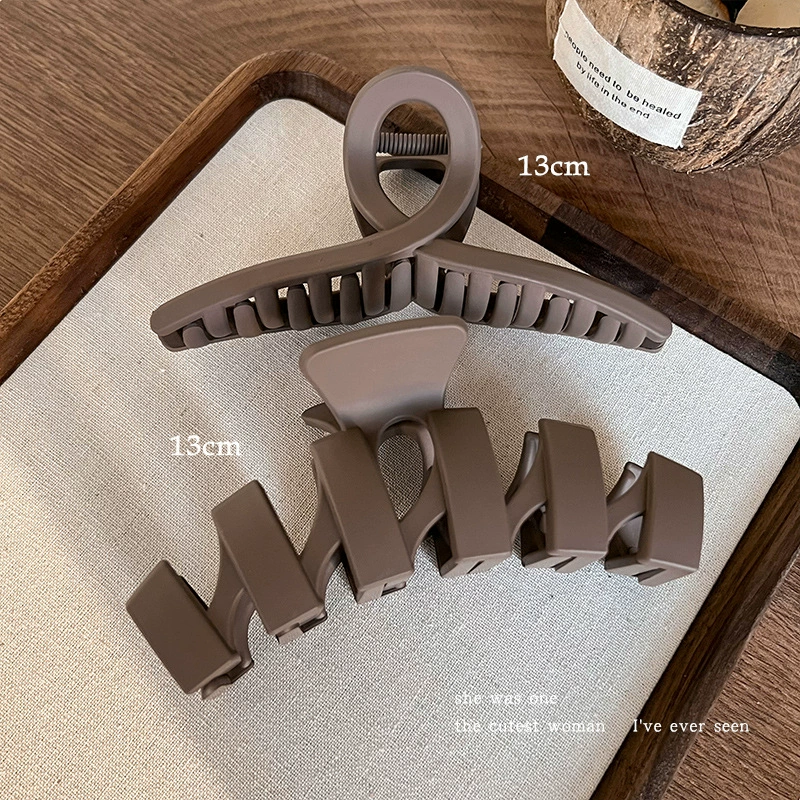 Заколки для волос, набор assorted, детские и взрослые, матовые формы 4,5–13 см