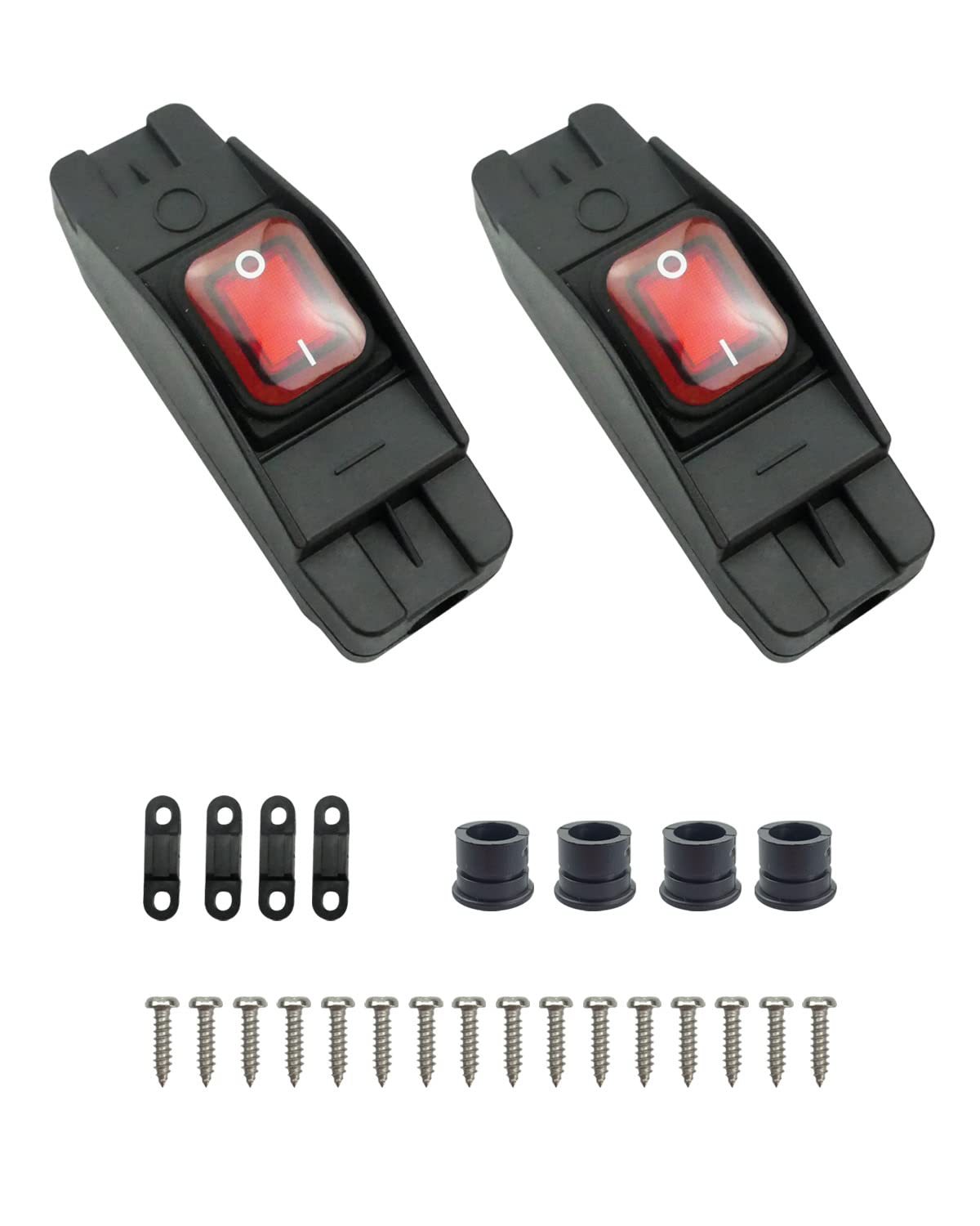 JR-617 Waterproof Switch Screw Terminal Double Pole High Current Power 16A 20A