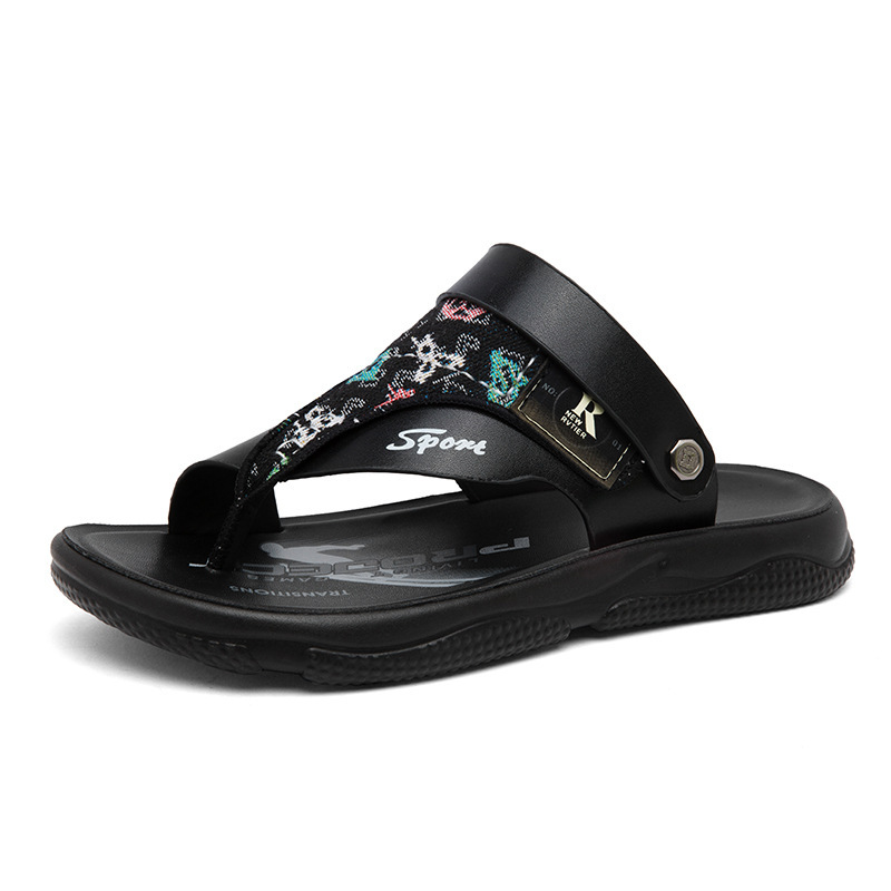 Una nueva moda de verano casual slippers anti-deslizante para hombres zapatos de playa para usar sandalias de doble propósito