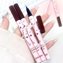 xixi梨花雨細順滑眼線筆極細筆芯不易暈染新手初學者易上手顯氣色