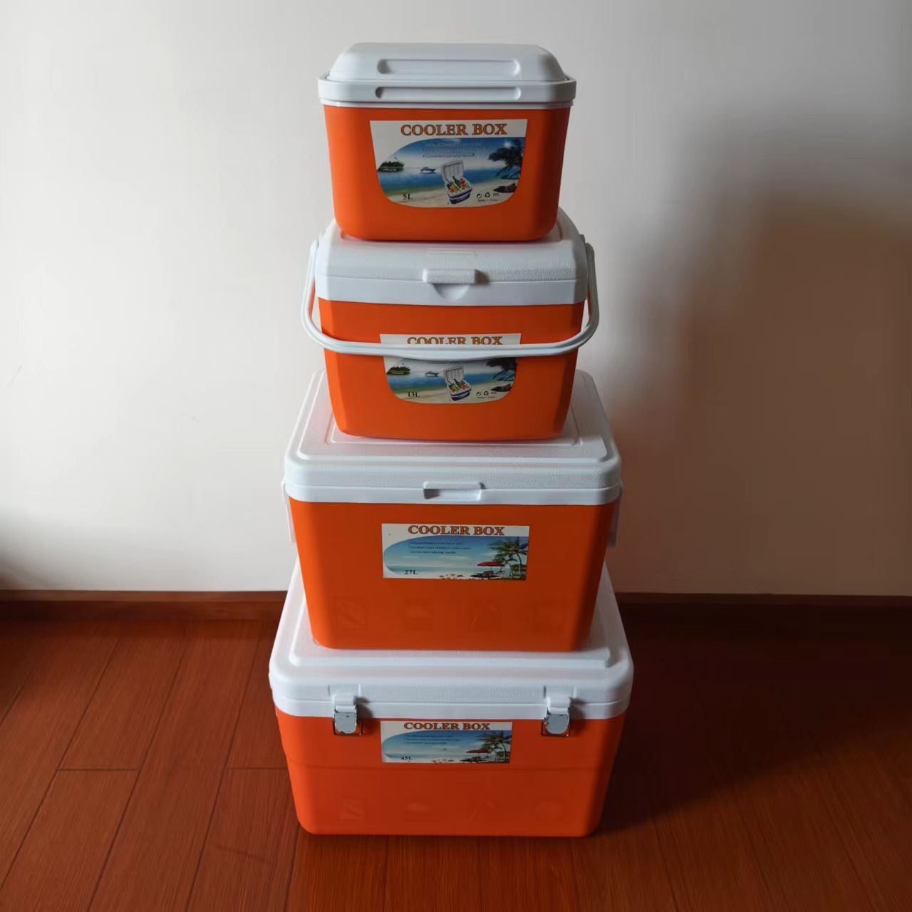 Incubadora de tres piezas, cuatro piezas, juego de cinco piezas, transporte de cadena de frío, caja de conservación portátil, caja refrigerada de barril, puesto al aire libre, hogar