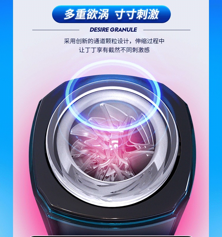 Thunder Piston X9 Fourth Generation Aircraft Cup Male Masturbator with Automatic Telescopic and Heating Functions — detail image 28