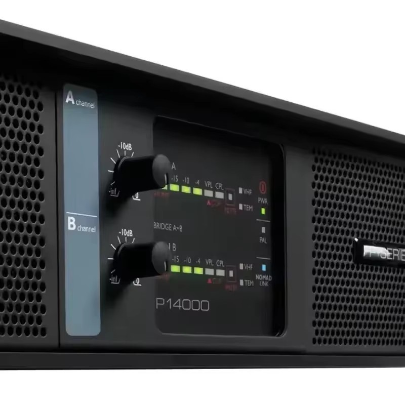 外贸2350W开关电源功放FP14000 大功率功放户外演出双18寸低音炮