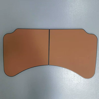 Car table board, for Passenger Seat, Convenient Computer - orange-black-edge-small-table