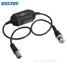 ESCAM Coaxial Video Ground Loop Isolator Balun BNC  to  for