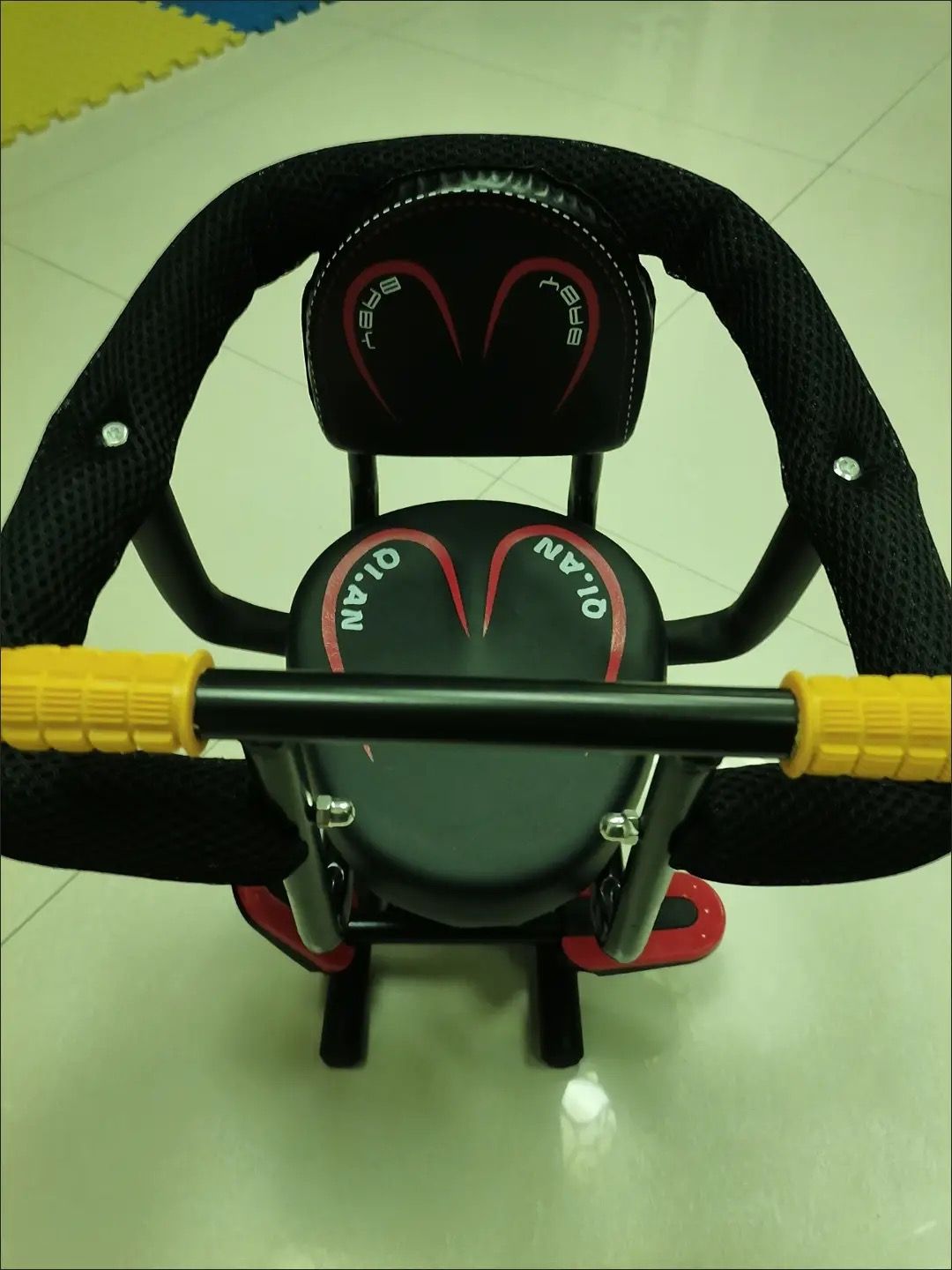Electric Vehicle Child Seat, Motorcycle Front-Mounted Infant/Baby/Kids Seat, Electric Scooter, Pedal Bike, Shock Absorption