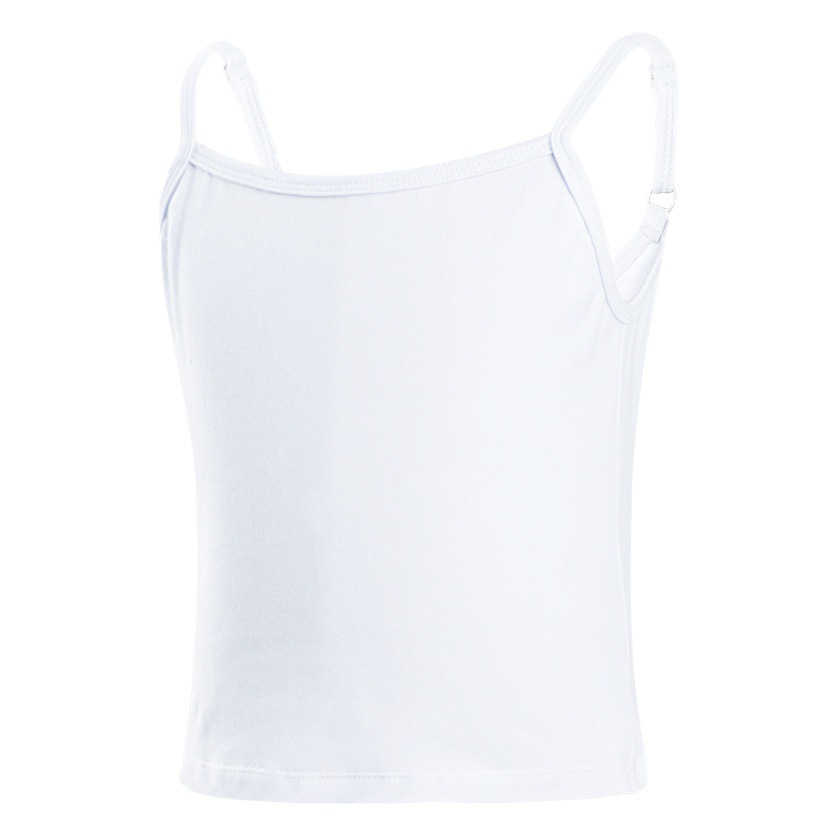 Ropa de baile de los niños tops camisola de las mujeres ropa interior de fondo blanco Ballet ropa de cuerpo ropa de práctica