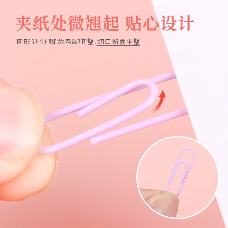 Molandi clip metal no color 28mm etiqueta de embalaje fija curva pin barril paquete de materiales de oficina al por mayor