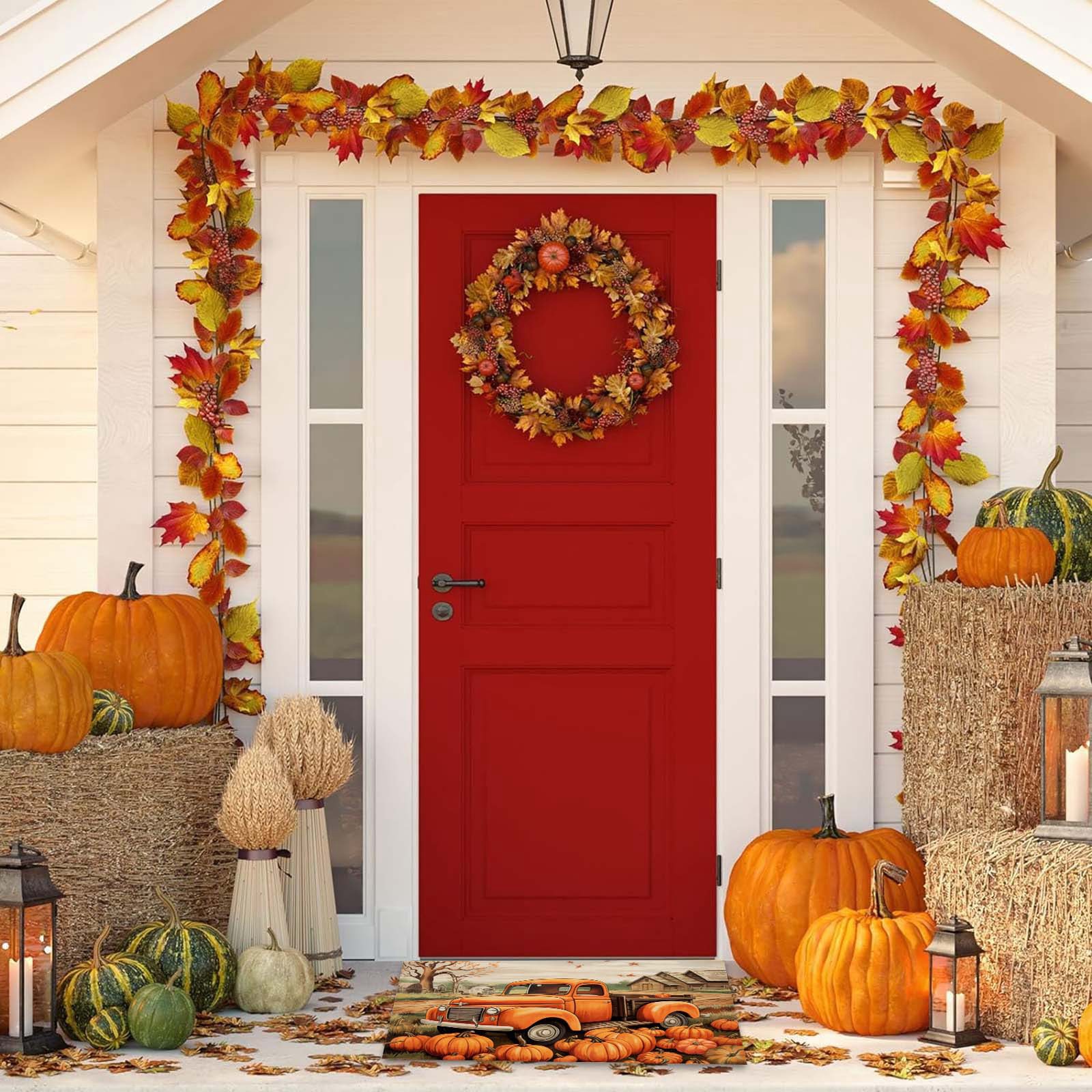 Přeshraniční abstraktní koberec s motivem písmen, protiskluzová rohožka do vstupních dveří, savá rohožka do koupelny_voghion.com