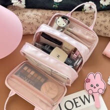 新款多功能化妆包女大容量护肤品收纳包化妆刷分区旅行外出洗漱包