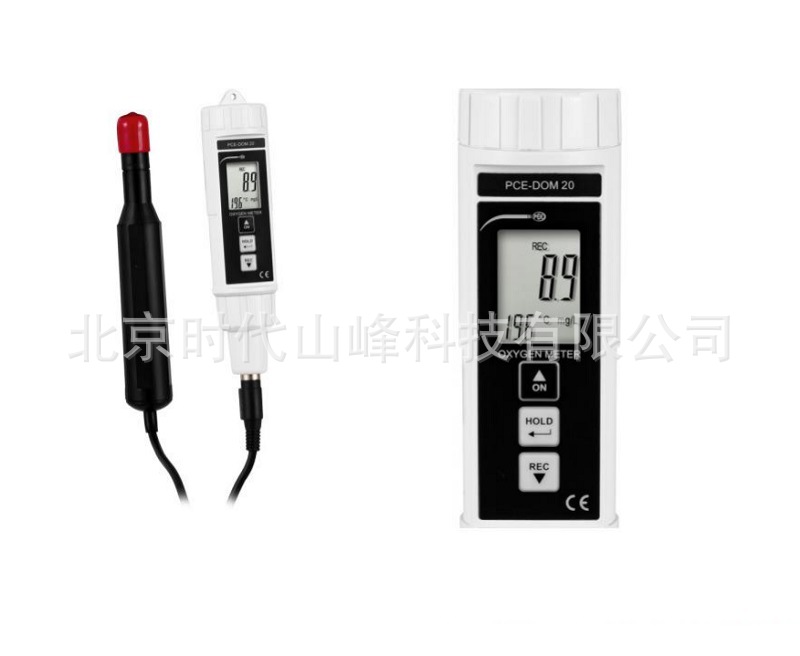 水温氧含量测试仪PCE-DOM20显示水的含氧量 温度用于渔业水产养殖