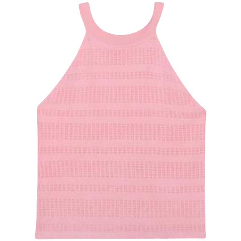 Ropa para niños 2023 Nueva ropa de verano para niñas Sling bebé estilo occidental top de verano para niños Chaleco de cuello redondo ropa exterior delgada