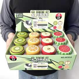 卡通可爱造型卷笔刀高颜值学生便携迷你削笔器电玩城积分礼品批发