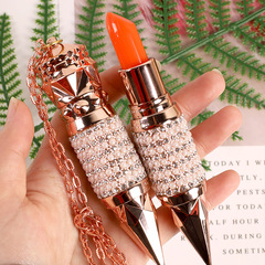 VIBELY Carotenoid Color-Changing Lip Balm Moisture Cherry Red Color Lipstick Temperature-Responsive Lipstick wand Lipstick