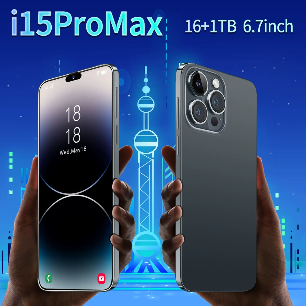 Смартфон i15 Pro Max (Intel Core i15) — 16 ГБ + 1 ТБ, 5G, большой экран, Android