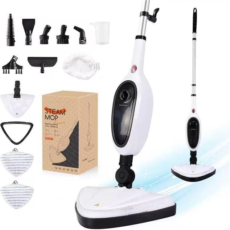 Handheld High-Temperature Electric Steam Mop Cleaning Tool for Home Use with Multiple Brush Heads for Living Room Floors, Best Seller on Amazon Handheld High-Temperature Electric Steam Mop Cleaning Tool for Home Use with Multiple Brush Heads for Living Room Floors, Best Seller on Amazon