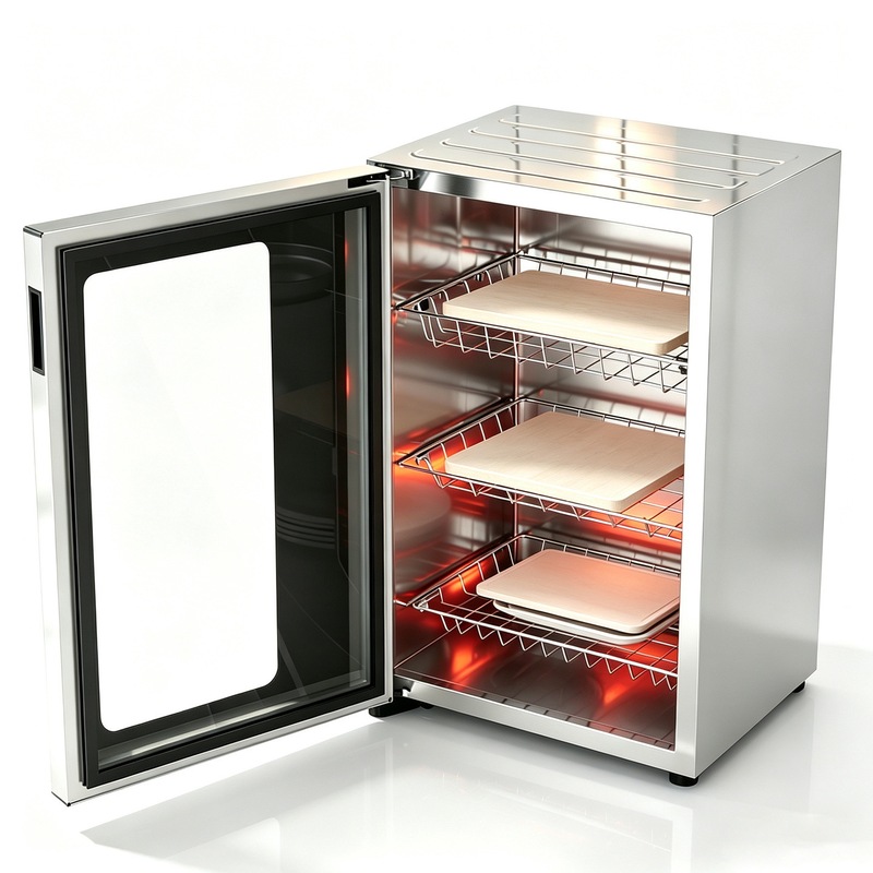 Dish sterilizer cabinet, office stainless steel ozone disinfection unit, desktop cleaning device, household bowl cabinet, multi-functional dedicated countertop model