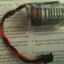 ER3V/3.6V�������ػ���﮵��ŷķ��PLC﮵��CP1W/CS1W-BAT01