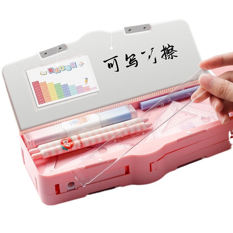 Estuche Multifuncional para Lápices con Contraseña, Modelo para Niña, Estilo 2025, Bolsa para Lápices para Estudiantes de Primaria, Bolsa de Papelería de Alta Calidad