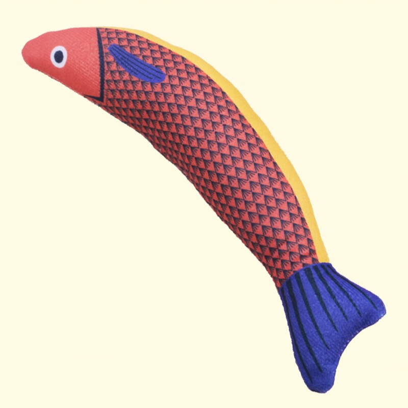 爆発的なシミュレーションミント魚猫玩具は退屈で、神器麻布魚をかむことに強いペット用品をつかむことができる|undefined