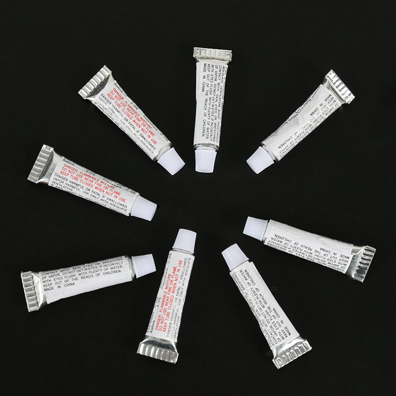 Anillo de natación pvc pegamento de reparación agente de reparación kit de reparación utilizado para productos inflables suministros de agua ventas directas de fábrica js