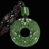 Protective amulet jade, buckle, pendant suitable for men and women, wholesale