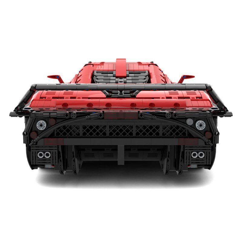 (Cross-border trading), constructor, supercar, car model, red toy, scale 1:8