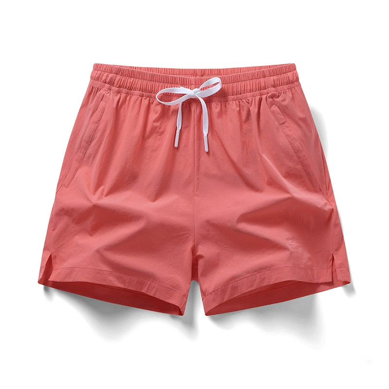 Men's summer silk sports shorts, thin trousers for men and women, for running