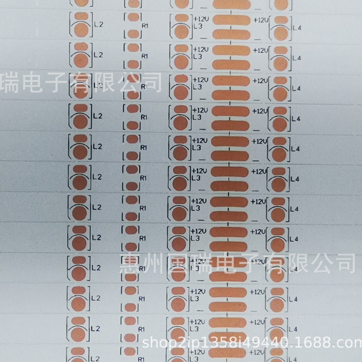 直销2835柔性led柔性屏线路板电阻LED车灯FPC玻纤灯条板特价