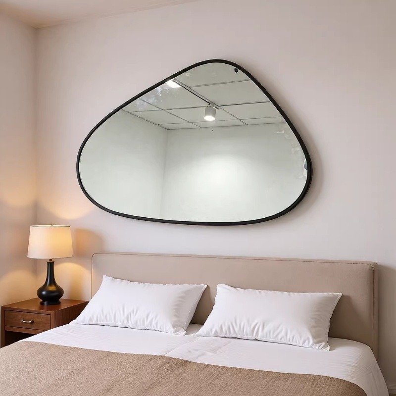 Lente de alta definición de espejo de pared decorado con estilo europeo y americano
