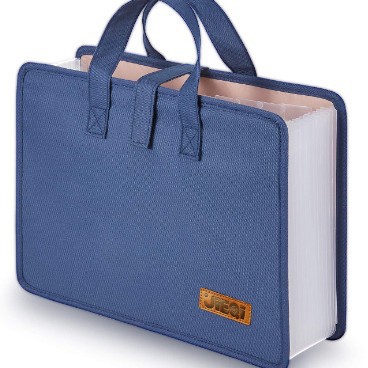 13-capa de tela de Oxford de impresión de la carpeta horizontal bolsa de órgano portátil A4pp estudiante de moda examen de papel bolsa de archivo de oficina