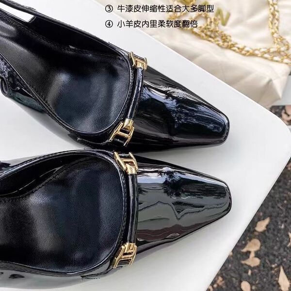 High heels pointed-toe stiletto heels