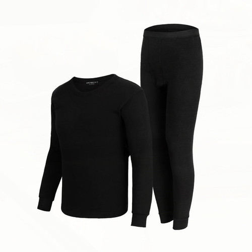 Thermal underwear for men, thickened and velvet, German winter sweaters, large size cotton sweaters, cheap autumn clothes and long trousers sets