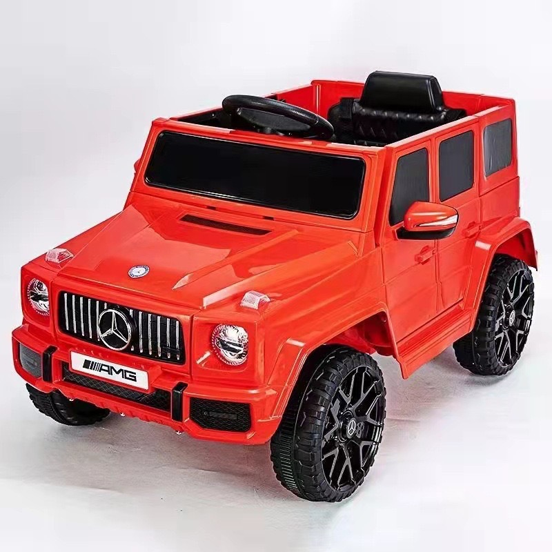 Vehículo eléctrico para niños Mercedes-Benz Big G, vehículo de control remoto, vehículo todoterreno de cuatro ruedas, cochecito de oscilación de cuatro ruedas para niños