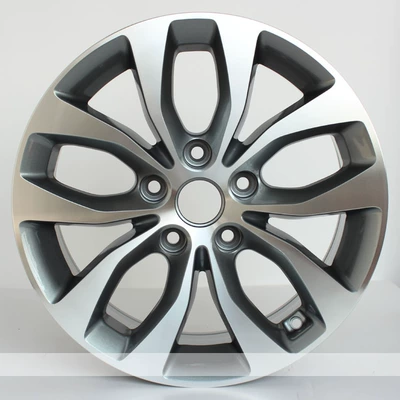 Hub Aluminum Wheel Rim Tire Bell - 16inch-k3-grey-glossy