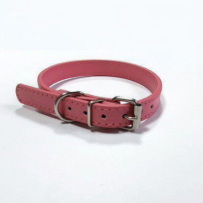 Amazon New Dog Collar Light Plate PU Pet Collar Pet Products Neck Ring Cat Dog Universal