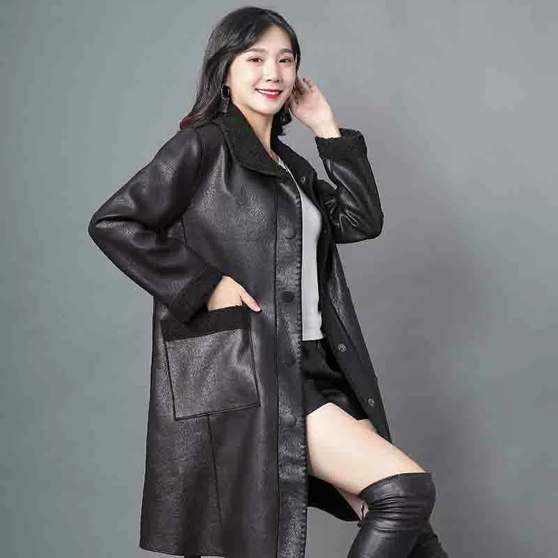 Длинное trench coat, пуховик для отдыха, средней длины, городской стиль, плюс-сайз