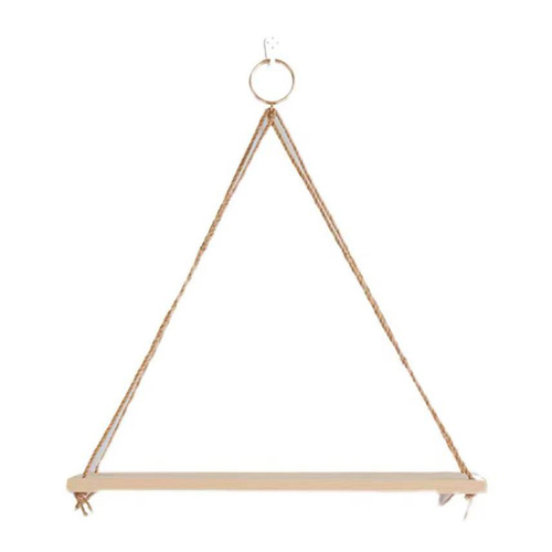 Wall Decor String Shelf Plant Pot Storage Shelf Wall Hanging Plywood Suspension Decor Wooden Ornament Wholesale
