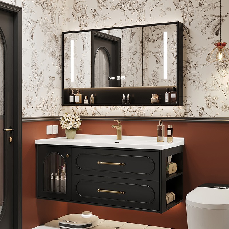 Французский ретро ванный шкаф комбинированный керамика для ванной